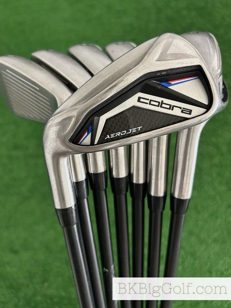LH Cobra King Aerojet Iron Set 5-G / KBS PGI 75 Regular Graphite