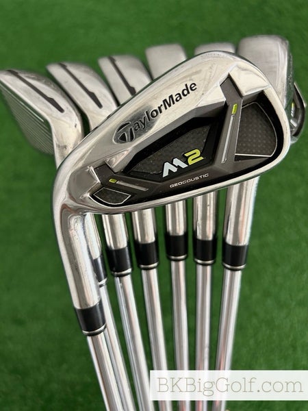 LH Taylormade M2 Iron Set 4-P / True Temper Reax 88 Regular