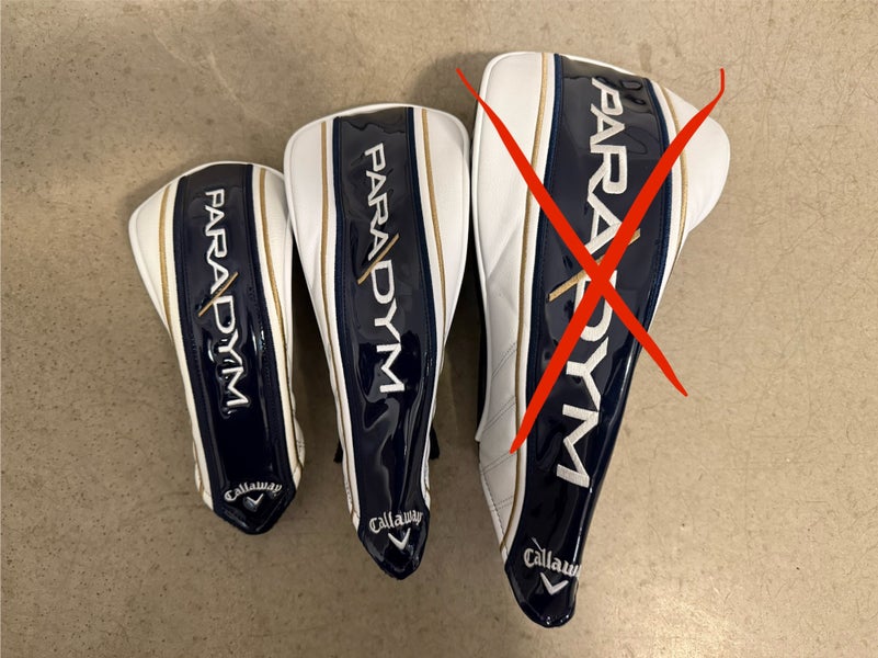 Callaway Paradym Headcover Set