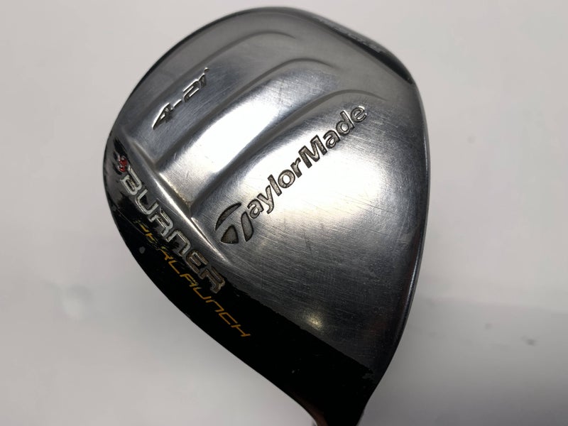 TaylorMade Burner Superlaunch 4 Hybrid 21* REAX 60g Stiff Graphite Mens RH