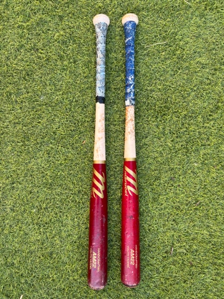 Used Marucci Wood AM22 Bat (-5) 26 oz 31" - 2 bats