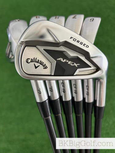 Callaway Apex 19 Forged Iron Set 5-P / KBS TGI 60 Regular Graphite