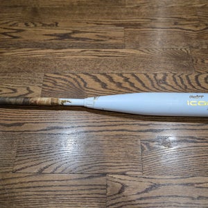 2024 Rawlings Icon (Carbon) Composite USSSA Certified Bat (-8) 22 oz 30" (Used)