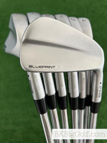 Ping Blueprint T Forged Iron Set 4-W / Dynamic Gold 120 Stiff