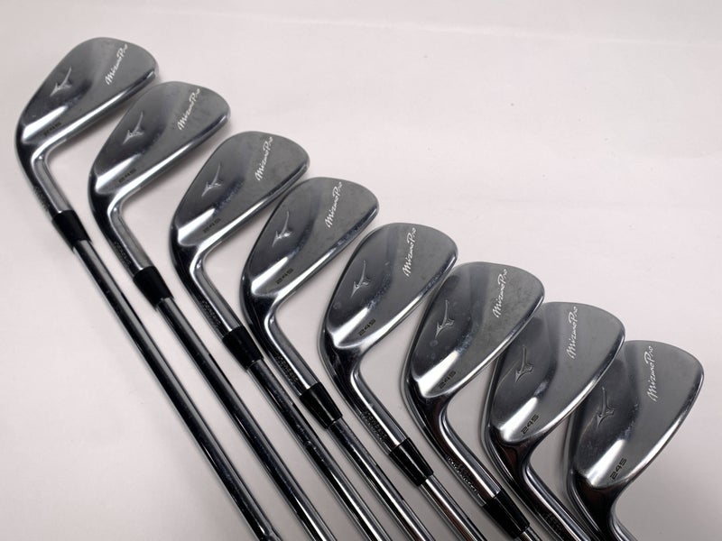 Mizuno Pro 245 Iron Set 4-PW+GW True Temper Dynamic Gold Mid S300 Stiff Steel LH