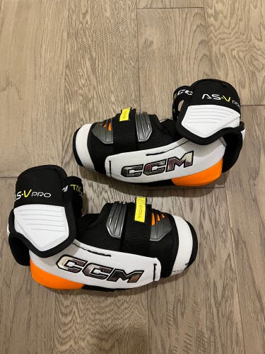 Pro Stock Senior CCM Tacks AS-V Pro Elbow Pads - Long (NHL version / New)