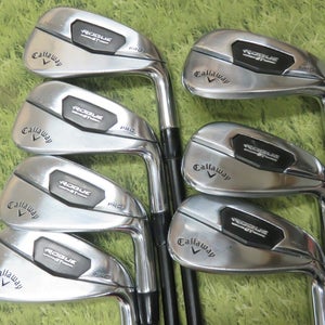 Callaway ROGUE ST PRO 5-PW+AW Irons LA GOLF STIFF