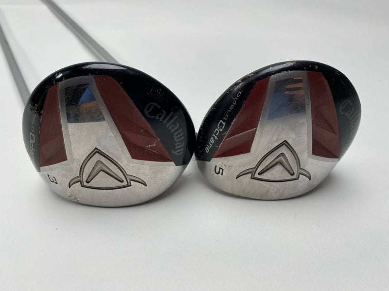 Callaway Diablo Octane 3 & 5 Fairway Wood Set 15* 18* 50g Ladies RH