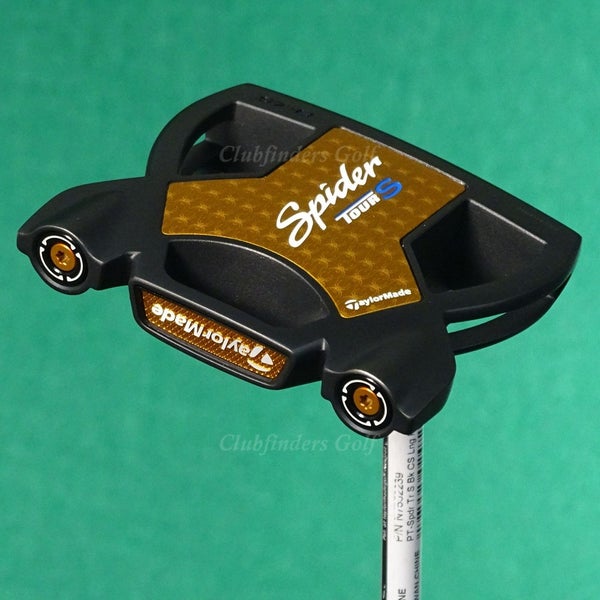 TaylorMade Spider Tour S S7-B CS Black 46" Mallet Putter W/ Super Stroke & HC