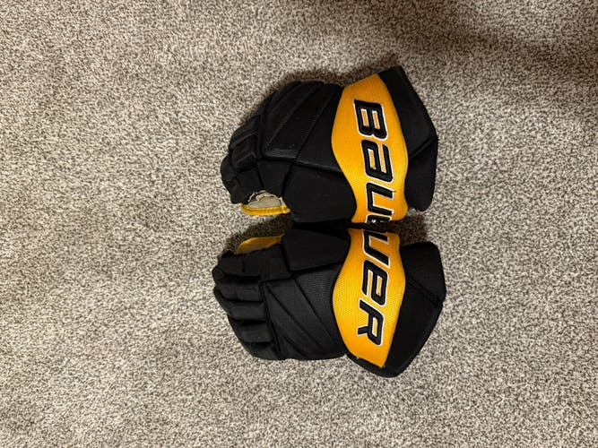 Bauer Vapor Pro Team Gloves 14" Pro Stock (Used)