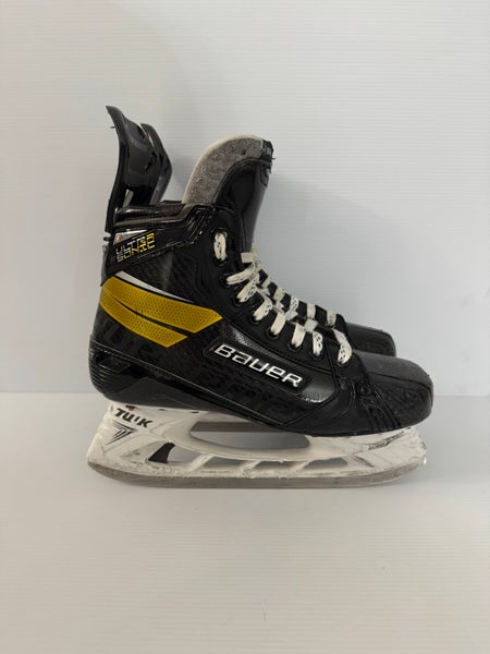 Used Bauer Supreme UltraSonic Pro Stock Hockey Skates Size 8.5 Fit 2