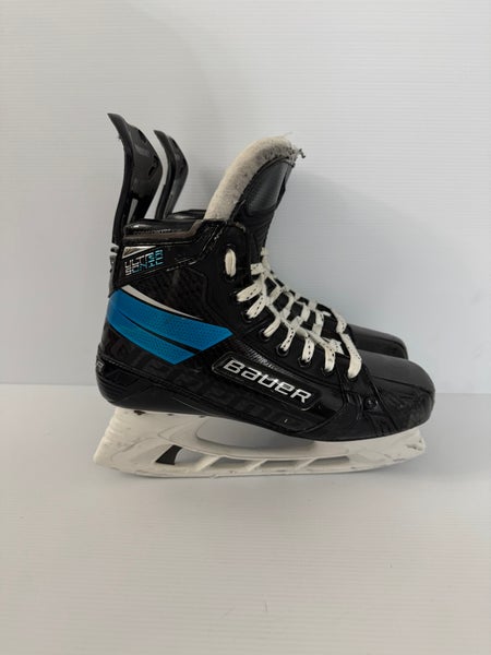 Used Bauer Supreme UltraSonic Pro Stock Hockey Skates Size 8.5 Fit 2