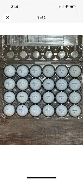 24 Titleist Pro V1 Golf Balls - 2025 and 2024 MODELS, 5A MINT CONDITION ONLY