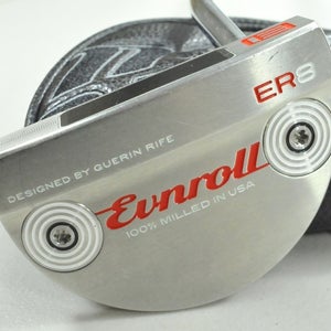 Evnroll Neo Classic ER8 Satin Stainless 34" Putter RH Steel with Cover # 192347