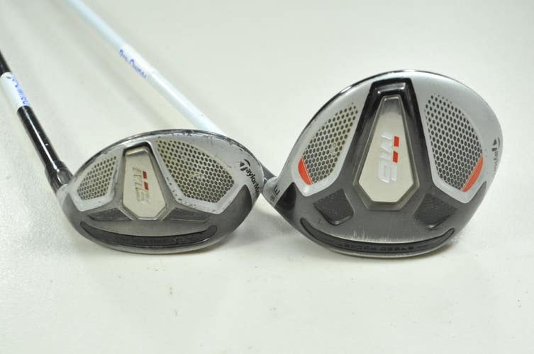 TaylorMade M6 3-16.5* Fairway Wood and 4-22* Hybrid Set Senior Flex RH # 193681