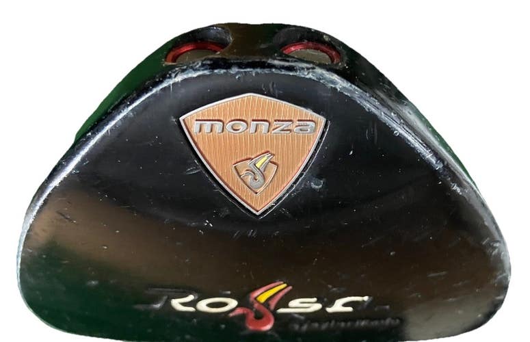 TaylorMade Rossa Monza Mallet Putter RH 34 Steel With Label New Big Softy Grip