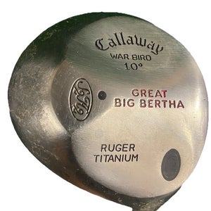 Callaway Great Big Bertha War Bird Ruger Ti Driver 10* RH Regular Graphite 44.5"