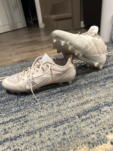 White Nike Cleats