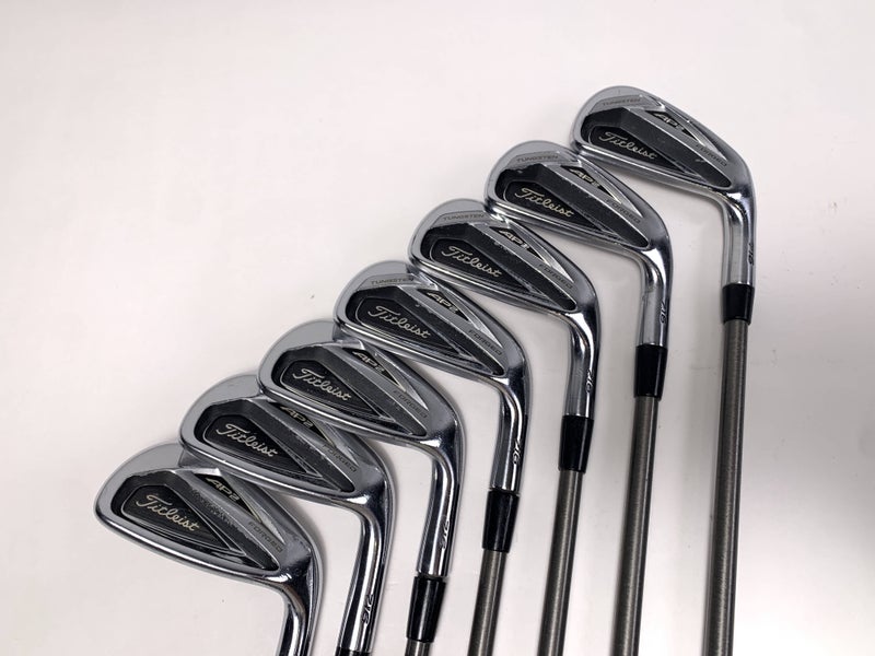 Titleist 716 AP2 Iron Set 4-PW AeroTech SteelFiber i95 Stiff Graphite Mens RH