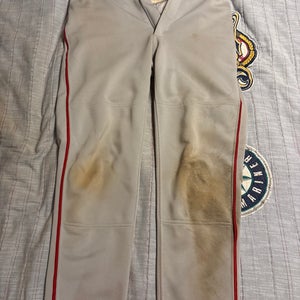 Gray Men's Adult Medium Mizuno Game Pants (Used)