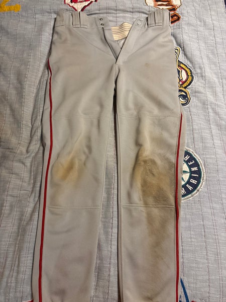 Gray Men's Adult Medium Mizuno Game Pants (Used)