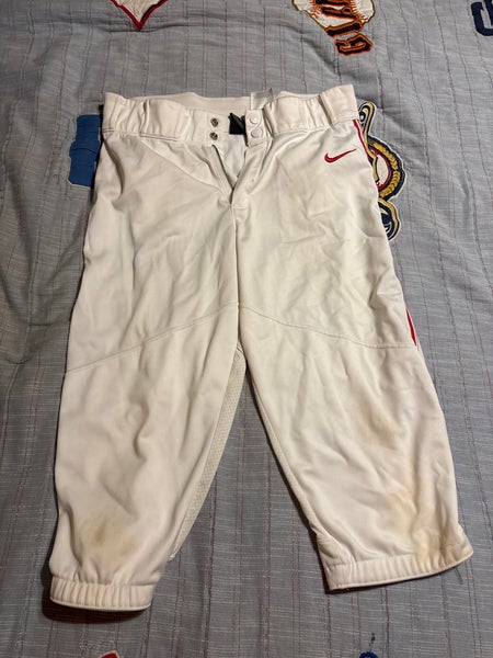 White Men's Adult Medium Nike Game Pants (Used)