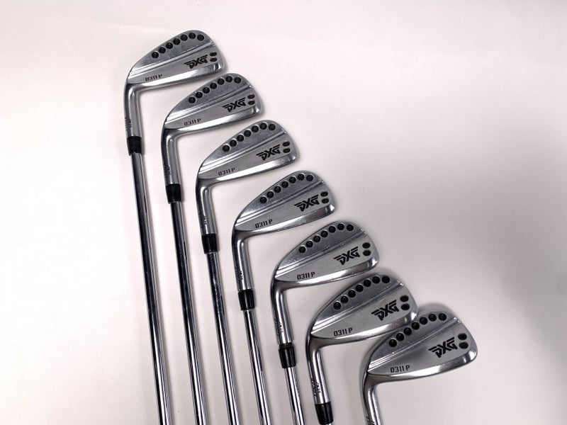 PXG 0311 P GEN2 Chrome Iron Set 4-PW Elevate VSS 95g Stiff Steel Mens LH