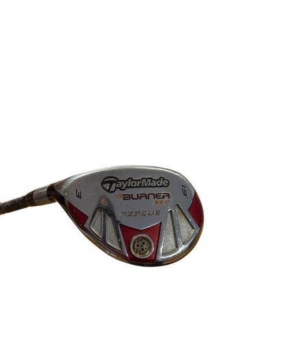 TaylorMade Burner HT Rescue 19° 3 Hybrid REAX 65 Grams Graphite Stiff Flex LH