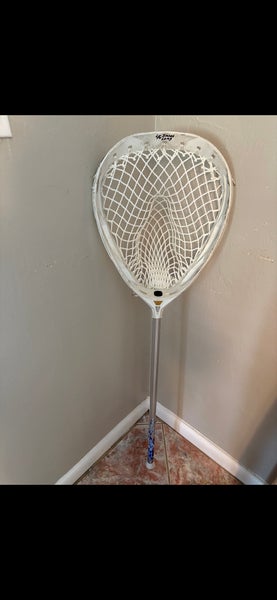 Lacrosse goalie stick white - DEEP POCKET