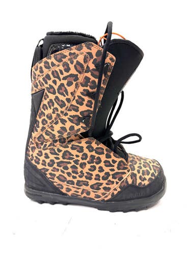 Used Vans INTUTION Womens Snowboard Boots Black Senior 9 11860-S000294578