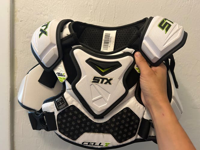 New Stx cell v lacrosse chest protector . Size xs