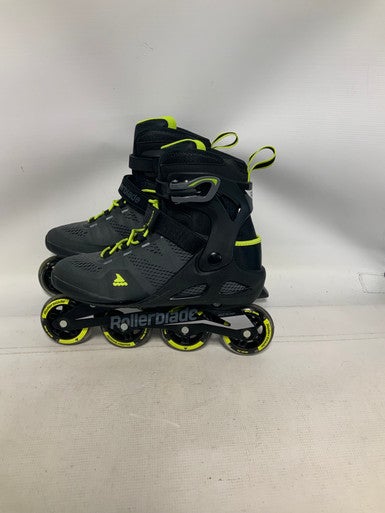 Used Rollerblade MACROBLADE 80 Senior Rec Fitness Skates Grey Senior 10 11823-S000032921