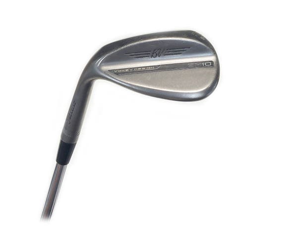 LH Titleist Vokey Design SM10 60*/12* D Grind Lob Wedge Steel Wedge Flex