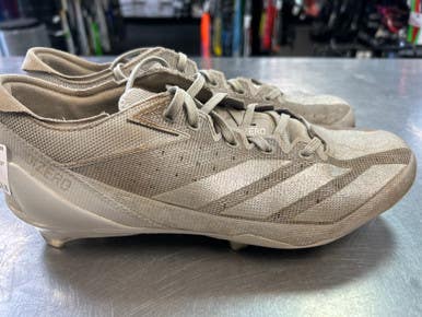 Used Adidas Adult FB Cleats Grey Senior 10.5 11868-S000064114