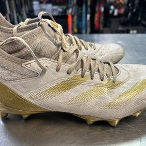 Used Adidas Adult FB Cleats White Senior 10 11868-S000064115