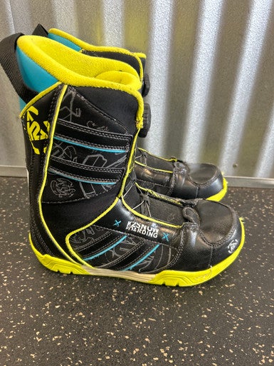 Used K2 BOOT Mens Snowboard Boots Black Senior 6 11868-S000064069