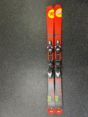 Used Rossignol SPRAYER PRO Boys DH Ski/Binding Red 135 cm 11868-S000064063