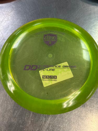 Used Discmania DD3 Disc Golf Driver Yellow 11868-S000064062