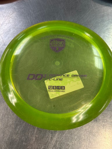 Used Discmania DD3 Disc Golf Driver Yellow 11868-S000064062