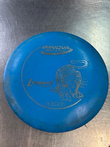 Used Innova LEOPARD Disc Golf Driver Royal Blue 11868-S000064061