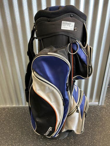 Used Slazenger CART BAG Mens Cart Bag Royal Blue 11868-S000064059