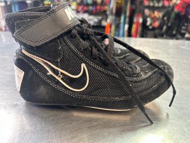 Used Nike Wrestling Shoes Black Junior 05 11868-S000064049