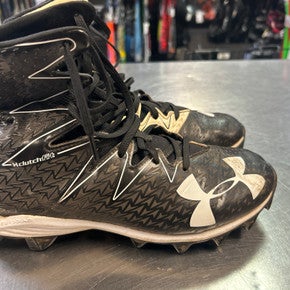 Used Under Armour Adult FB Cleats Black Senior 7 11868-S000064048