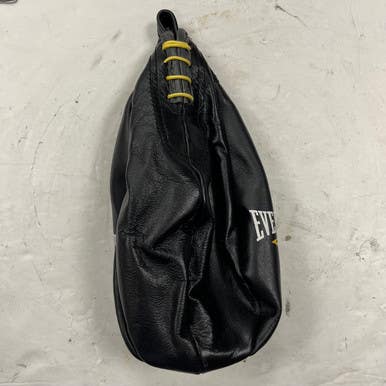 Used Everlast SPEEDBAG AND SWIVEL Boxing Speed Bag Black 11855-S000188279