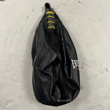Used Everlast SPEEDBAG AND SWIVEL Boxing Speed Bag Black 11855-S000188279