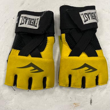 Used Everlast Martial Arts Gloves Yellow MD 11855-S000188282
