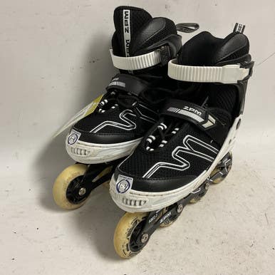 Used ZPM SPORTS 1-4 Junior Rec Fitness Skates Black Adjustable 11855-S000188266