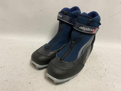 Used Alpina TR60 Mens NNN XC Ski Boots Navy Blue M 10 / W 10.5-11 11855-S000188236