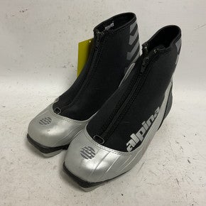 Used Alpina T10 TOURING Mens NNN XC Ski Boots Black M 07-07.5 / W 08-08.5 11855-S000188237