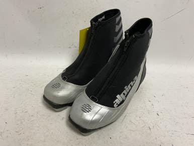 Used Alpina T10 TOURING Mens NNN XC Ski Boots Black M 07-07.5 / W 08-08.5 11855-S000188237